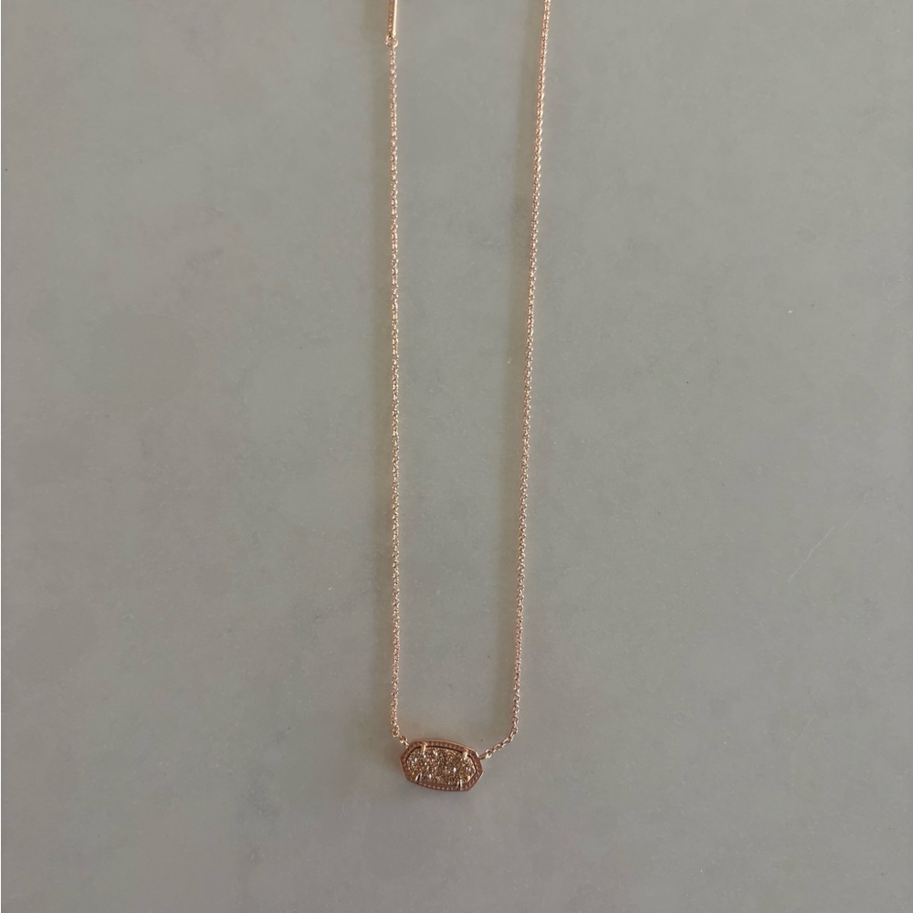Kendra Scott Delicate Rose Gold Pendant Necklace - Women's Jewelry